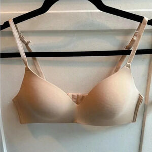 Auden Bra Womens 34C The Bliss Nude Wireless